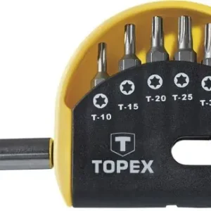 Bezpieczna płatność Końcówki wkrętakowe z uchwytem, zestaw 7 szt.